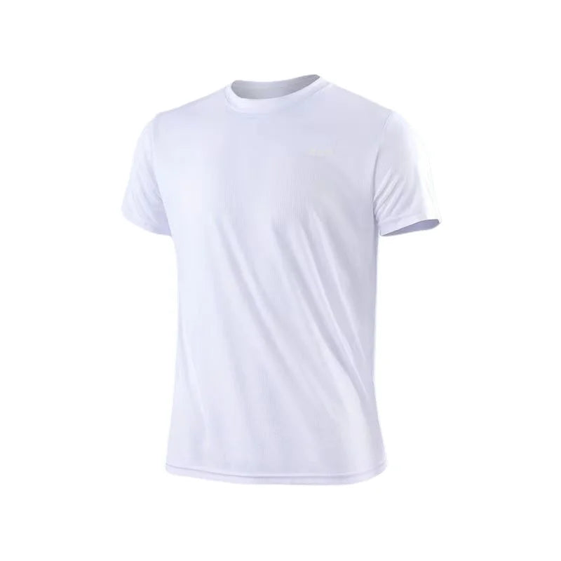 メンズ速乾半袖ジムランニングTシャツ｜吸湿速乾・軽量スポーツトップス