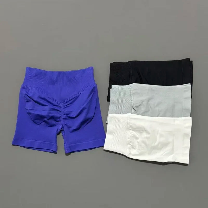 レディース ヨガ ショートパンツ ハイウエスト ヒップアップ フィットネス ランニング スポーツウェア